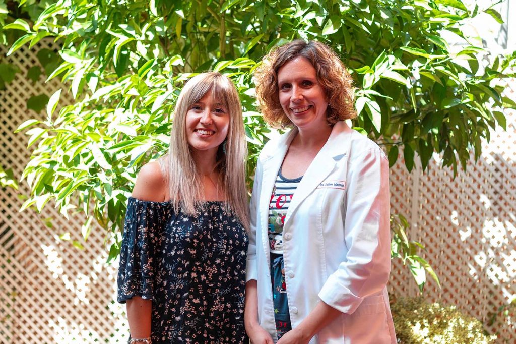 Lorena Córcoles y Dra. Esther Marbán_TEMPO_Tambre